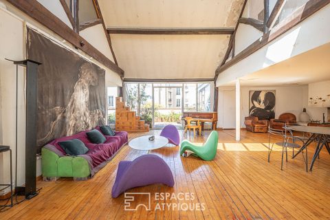 Duplex à l’esprit maison à réinventer avec terrasse