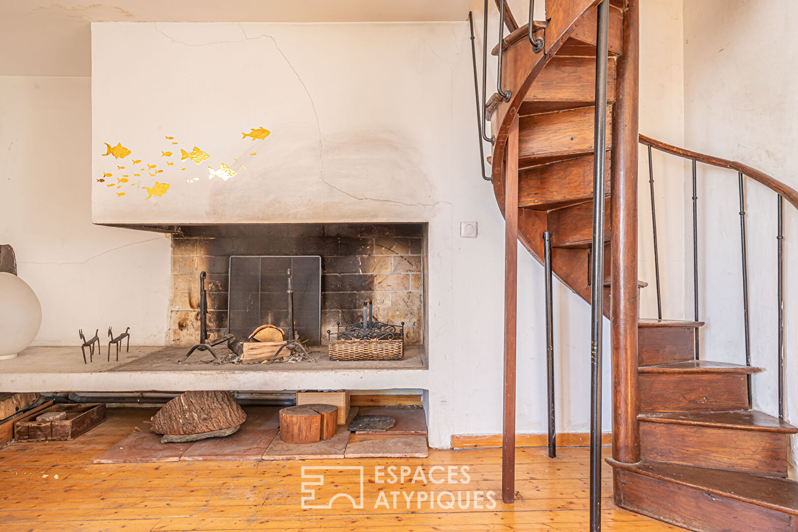 Duplex à l’esprit maison à réinventer avec terrasse