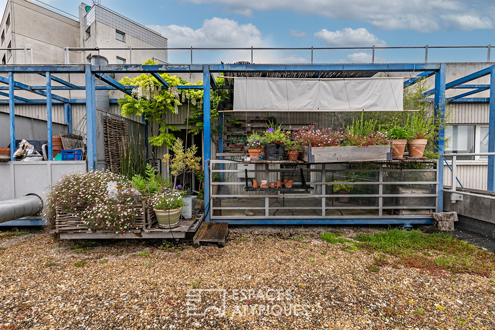 Duplex en dernier étage avec terrasses