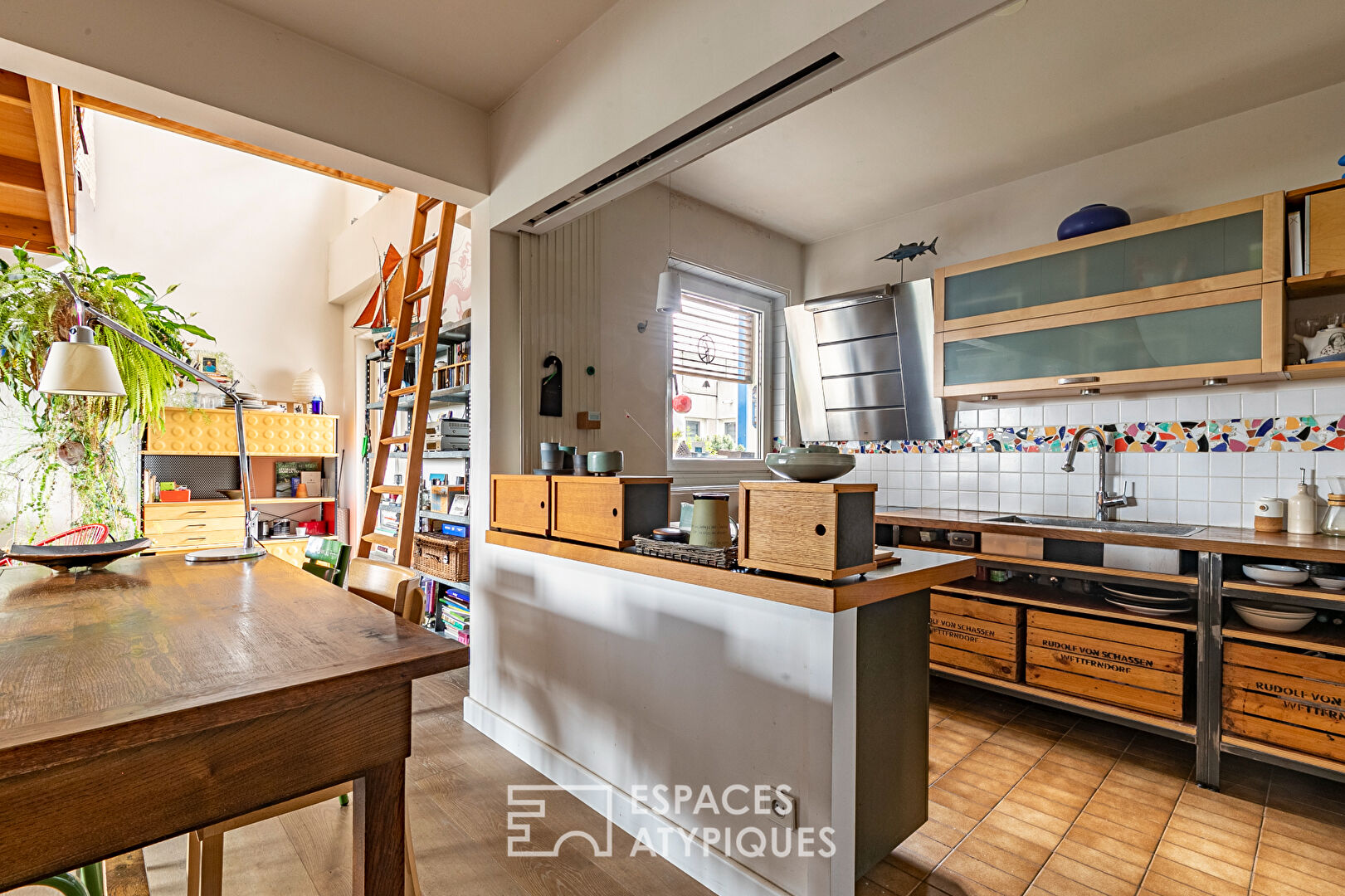 Duplex en dernier étage avec terrasses