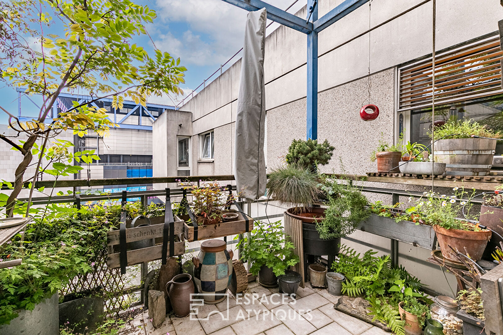 Duplex en dernier étage avec terrasses