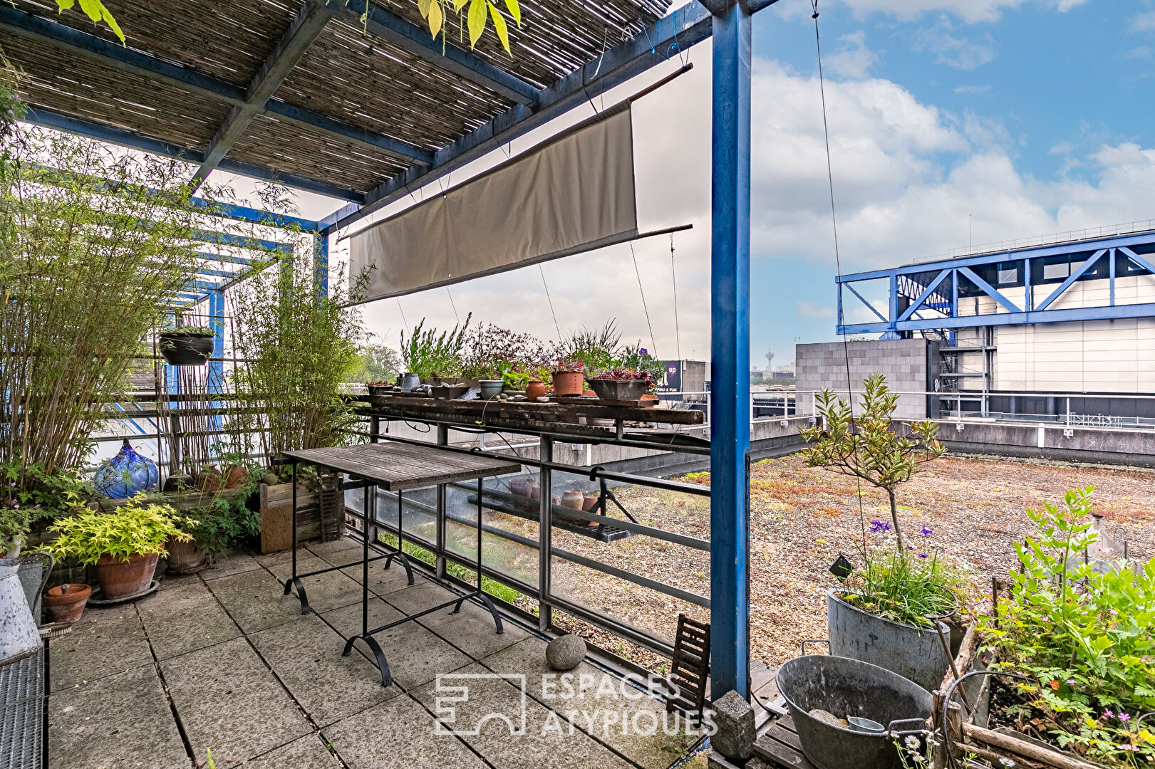 Duplex en dernier étage avec terrasses