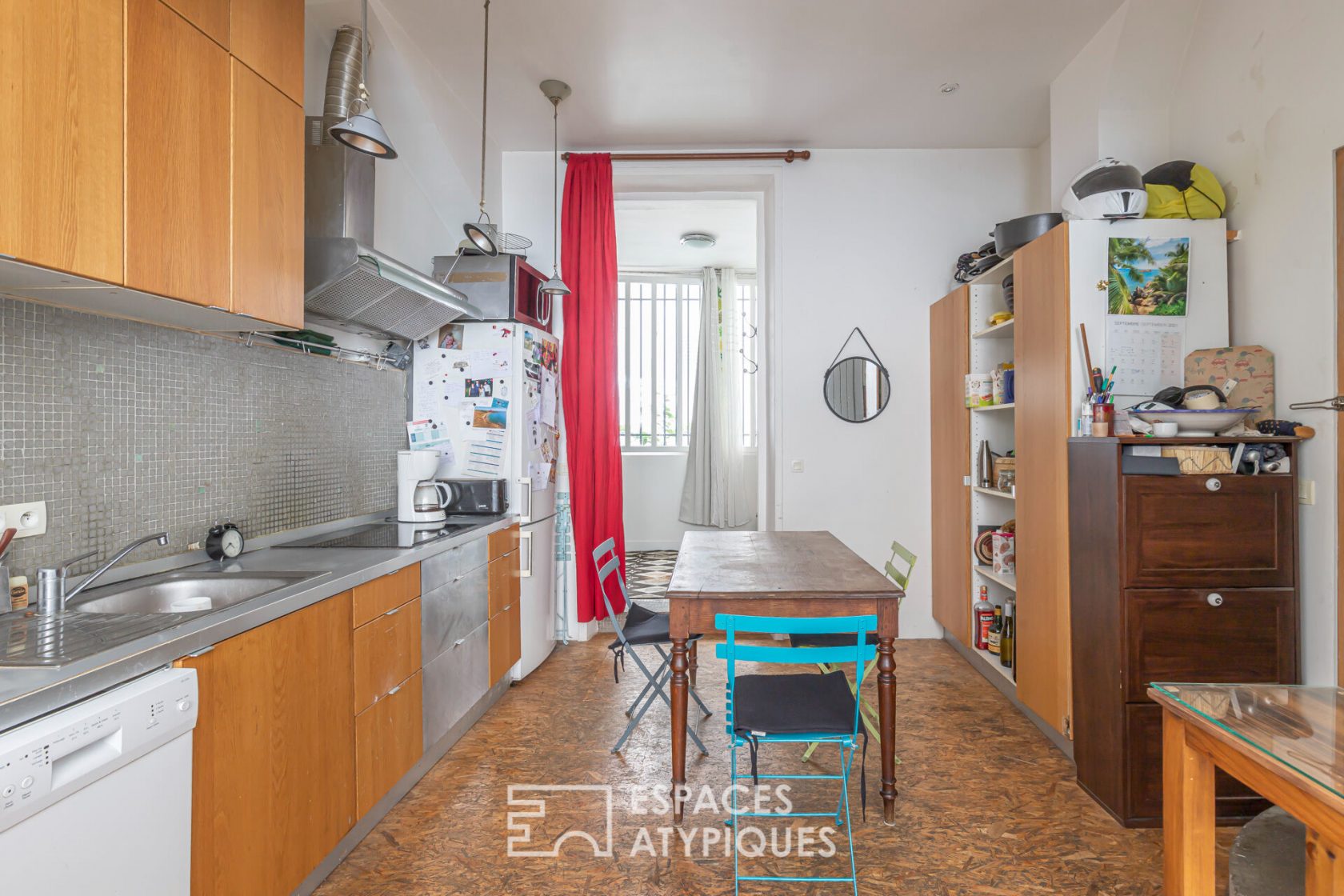 Duplex dans une ancienne boutique