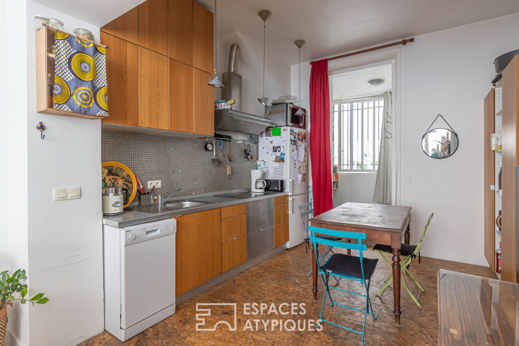 Duplex dans une ancienne boutique