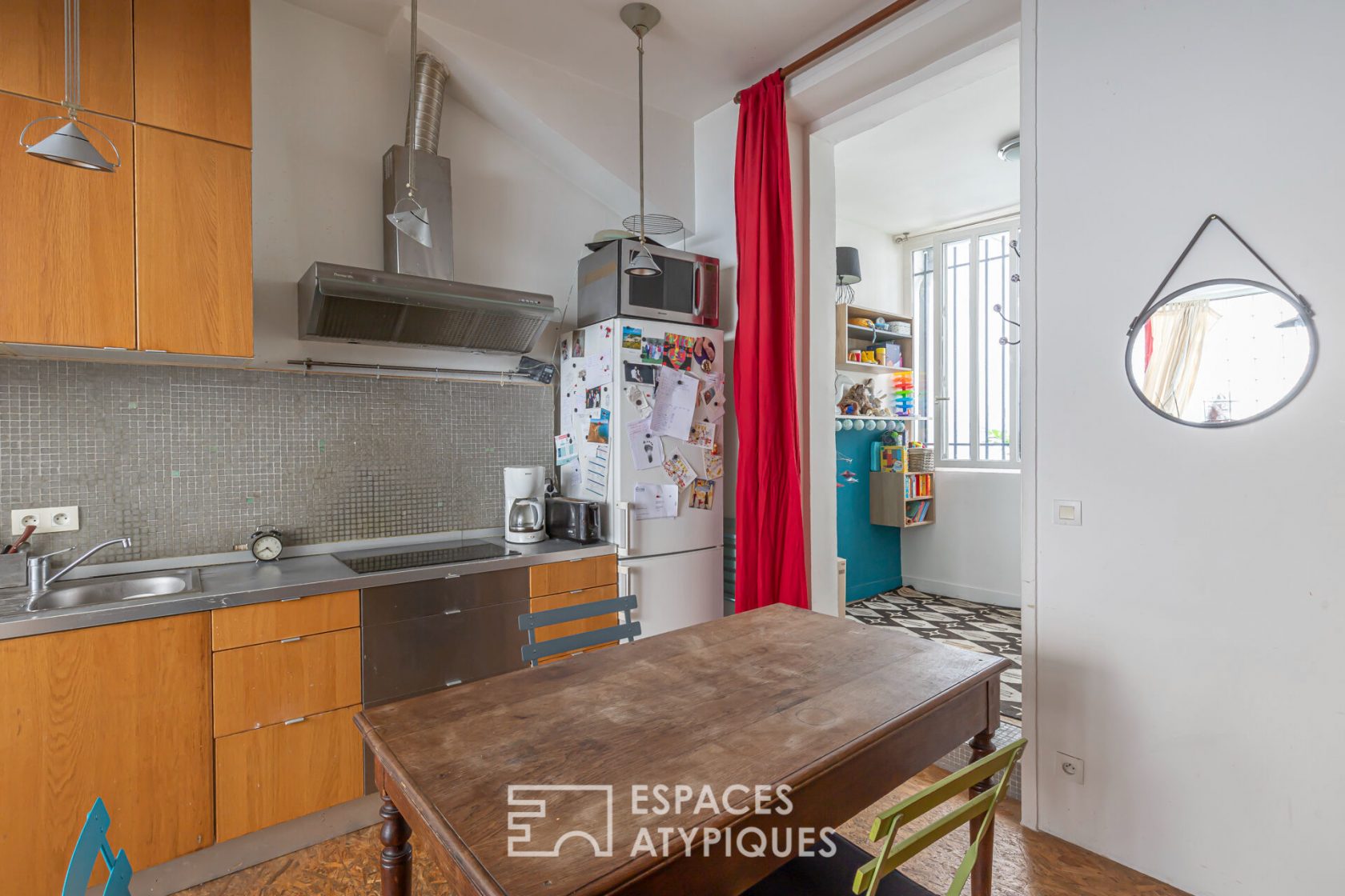 Duplex dans une ancienne boutique