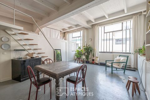 Loft in an industrial building