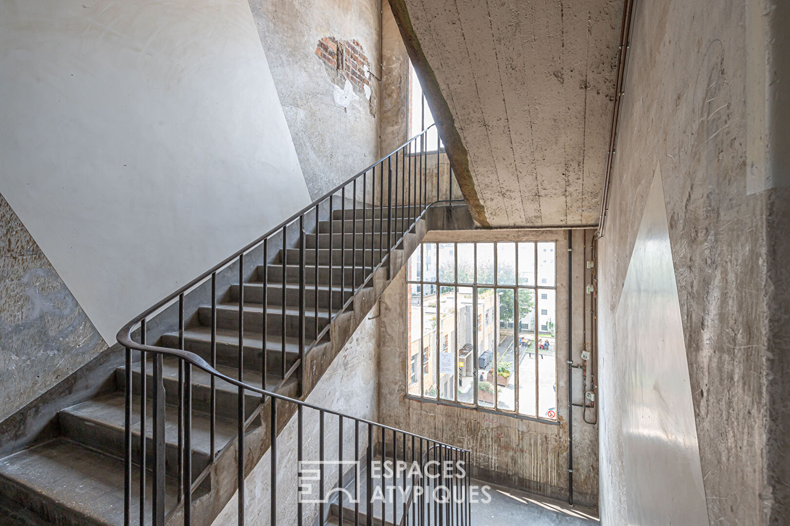 Loft in an industrial building