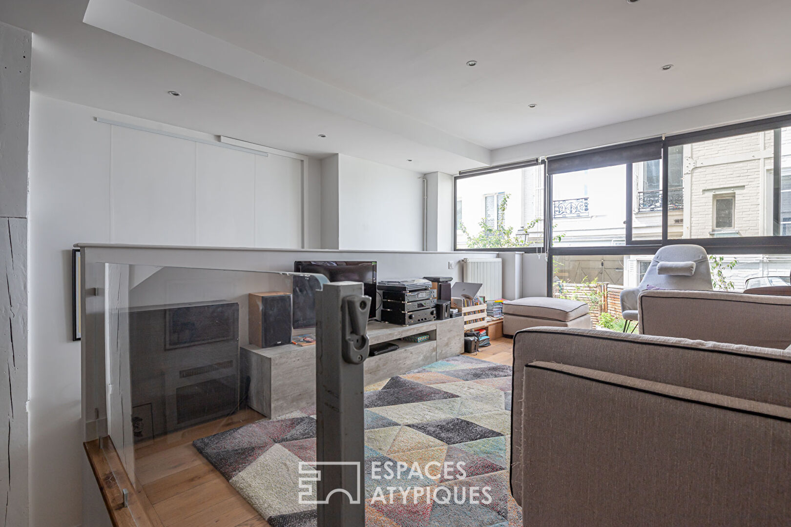 Duplex avec terrasse dans une ancienne usine