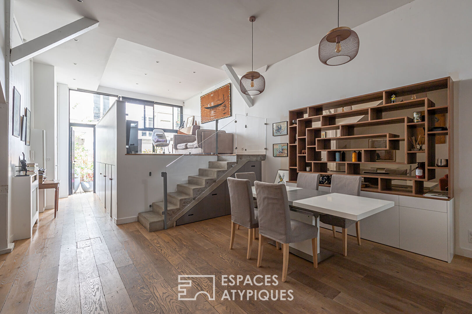 Duplex avec terrasse dans une ancienne usine