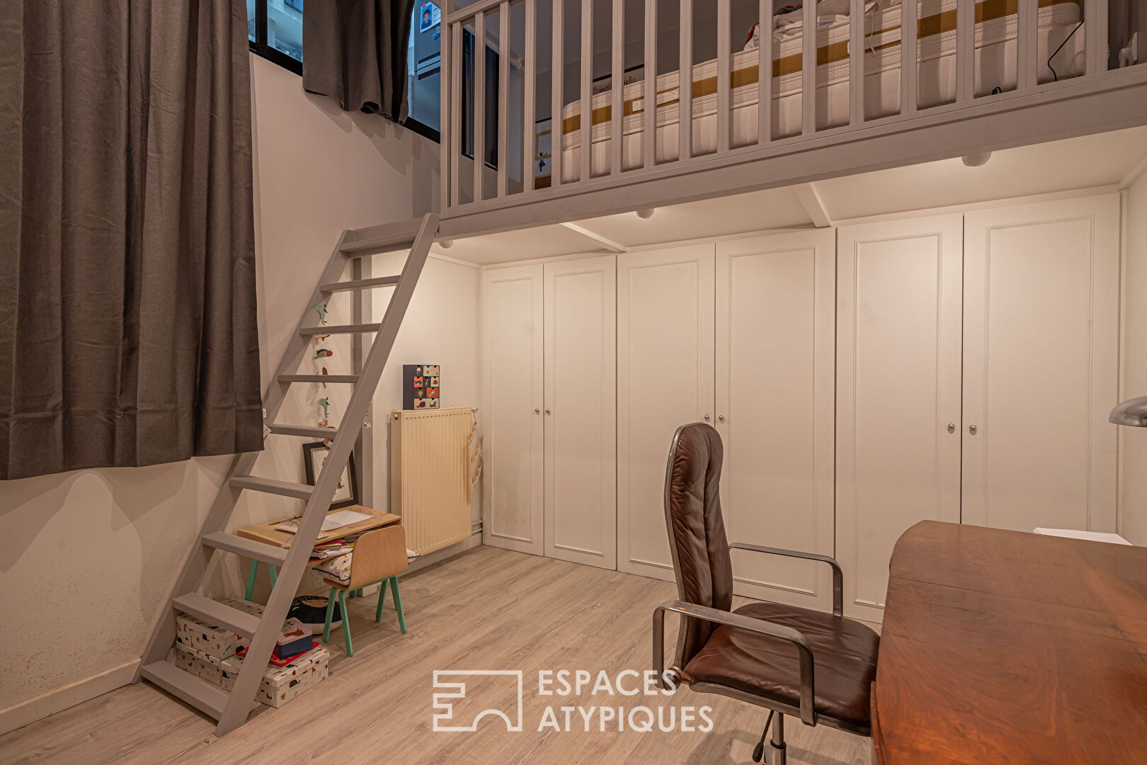 Duplex avec terrasse dans une ancienne usine