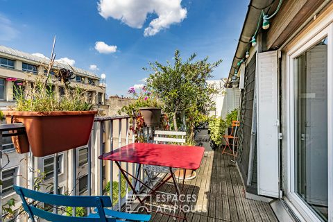 Duplex dernier étage avec ascenseur et son extérieur