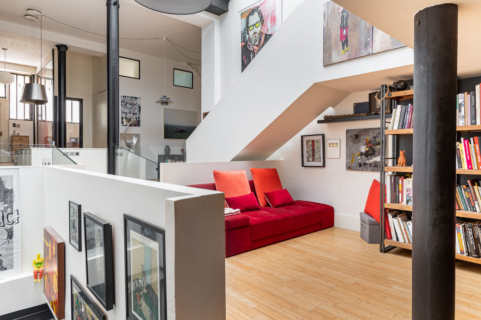 Loft dans un ancien atelier photos