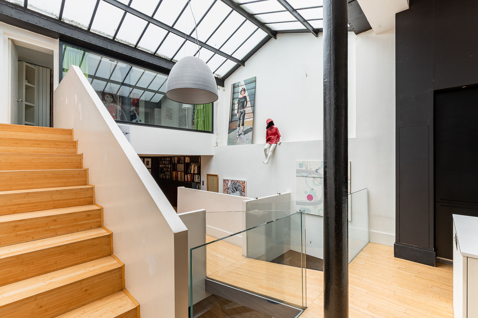 Loft dans un ancien atelier photos