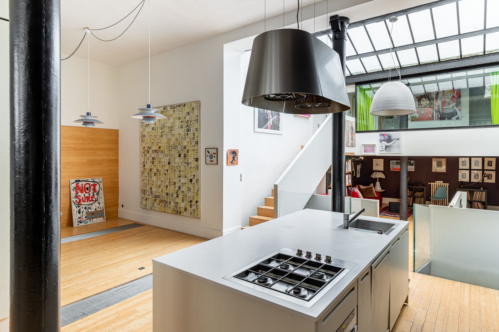 Loft dans un ancien atelier photos