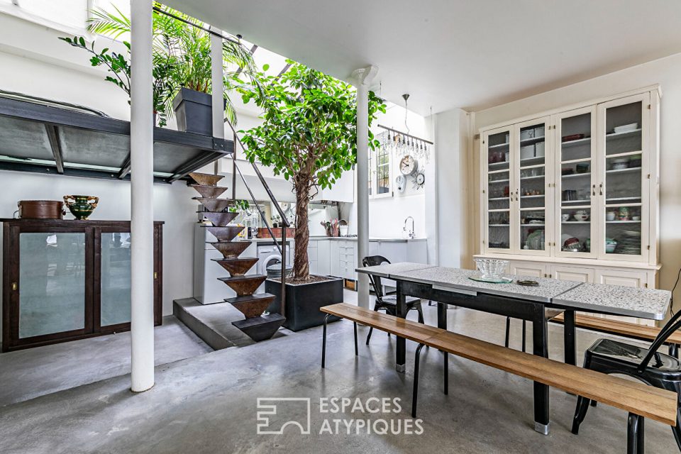 Duplex dans une ancienne boutique