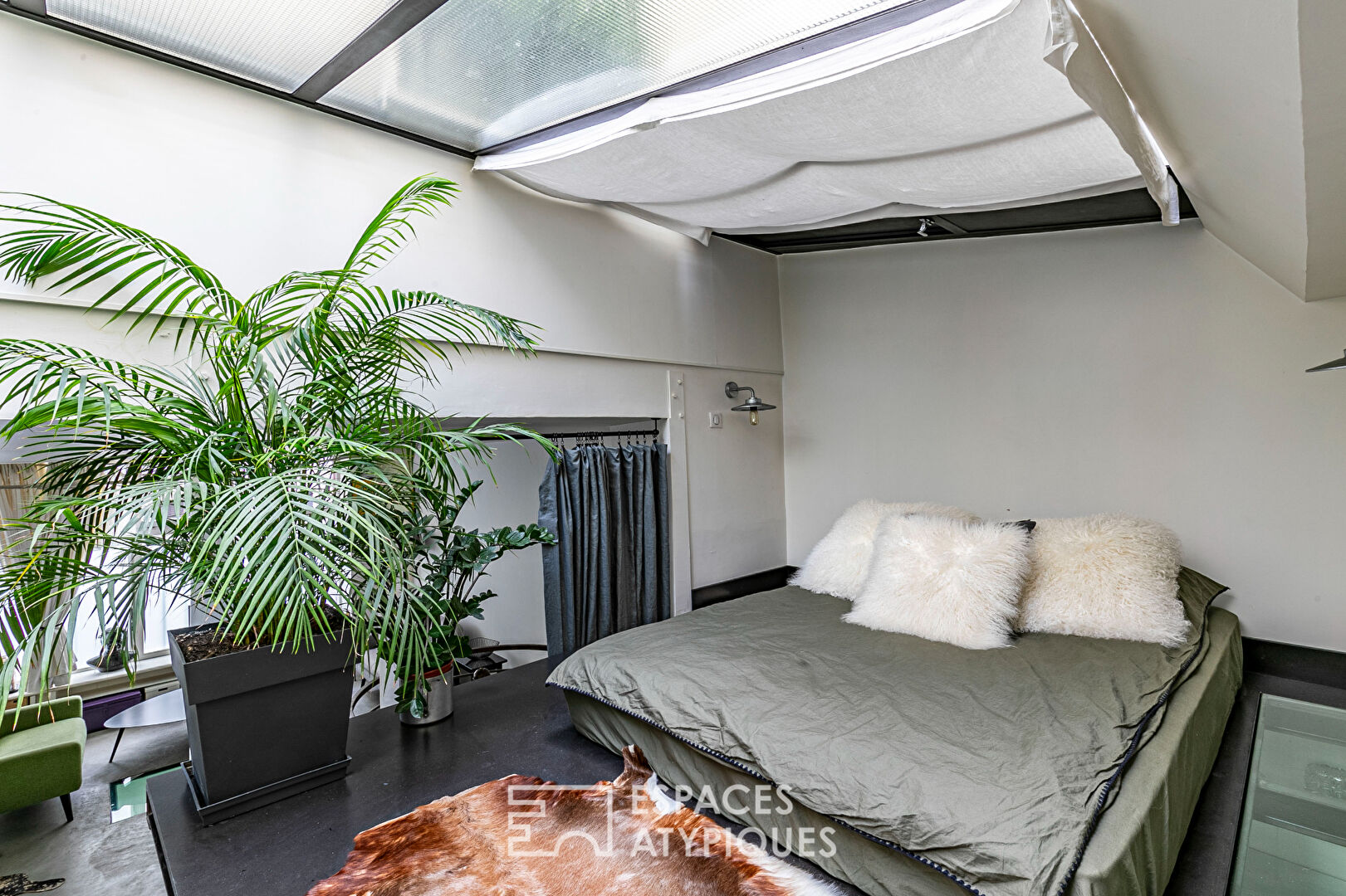 Loft en duplex traversant