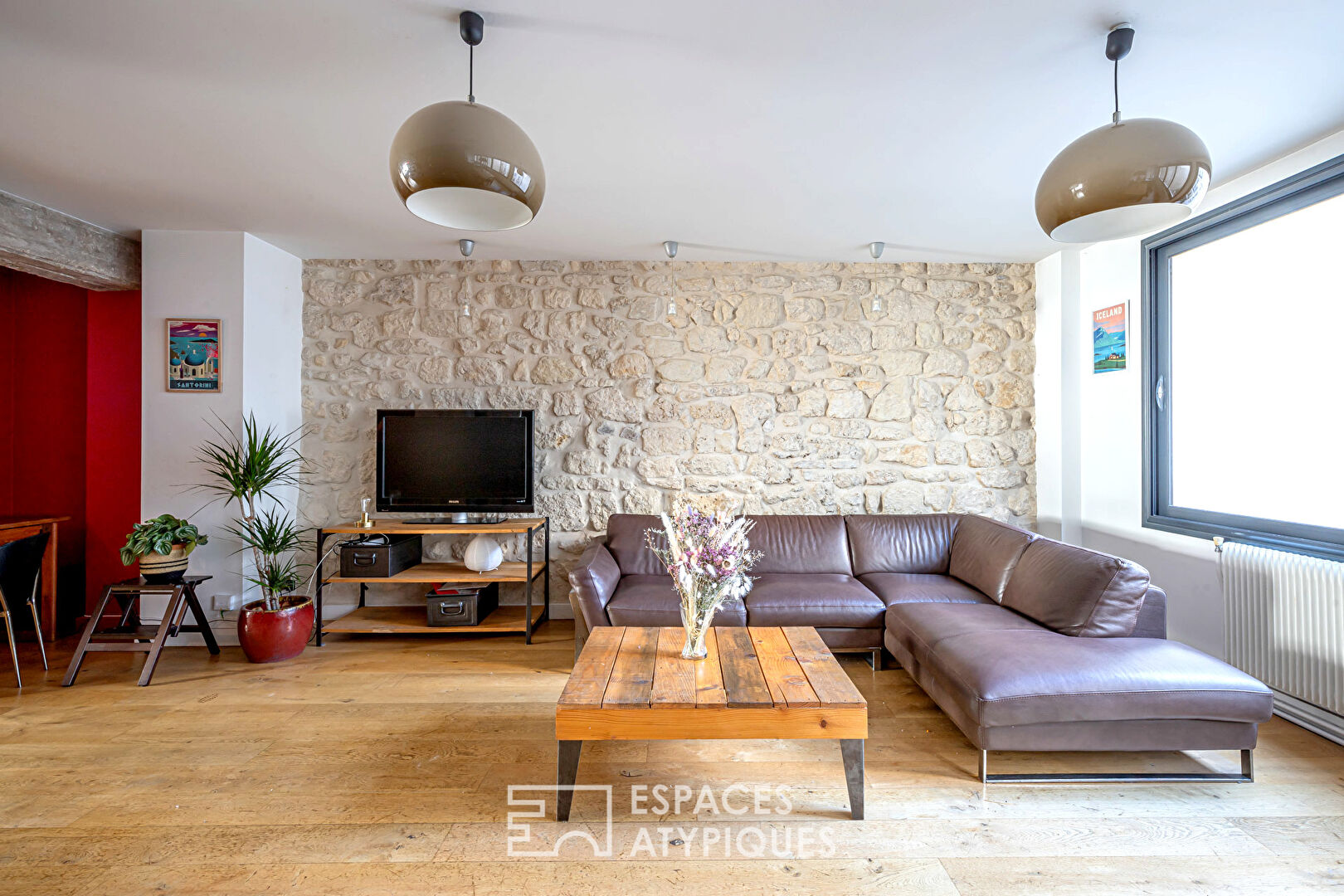 Vente Appartement esprit loft à paris 106 m2 Espaces Atypiques