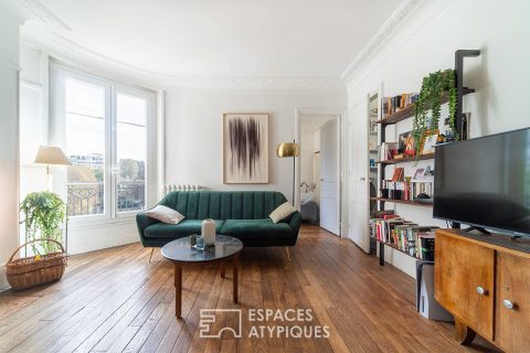 Appartement arty et vintage en étage élevé