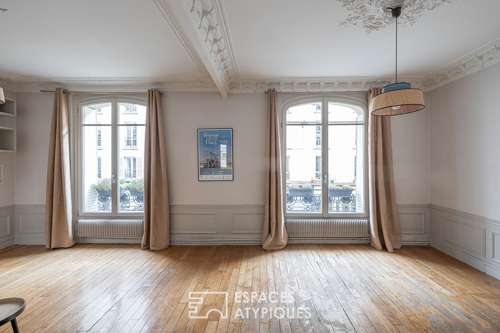 Appartement Haussmannien contemporain