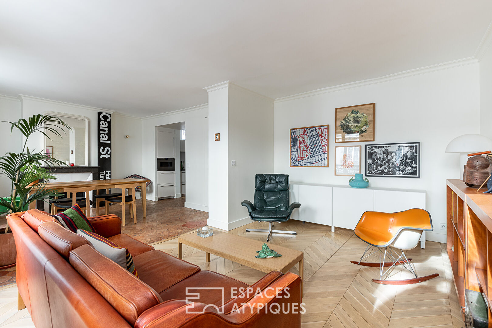 Appartement d’architecte traversant