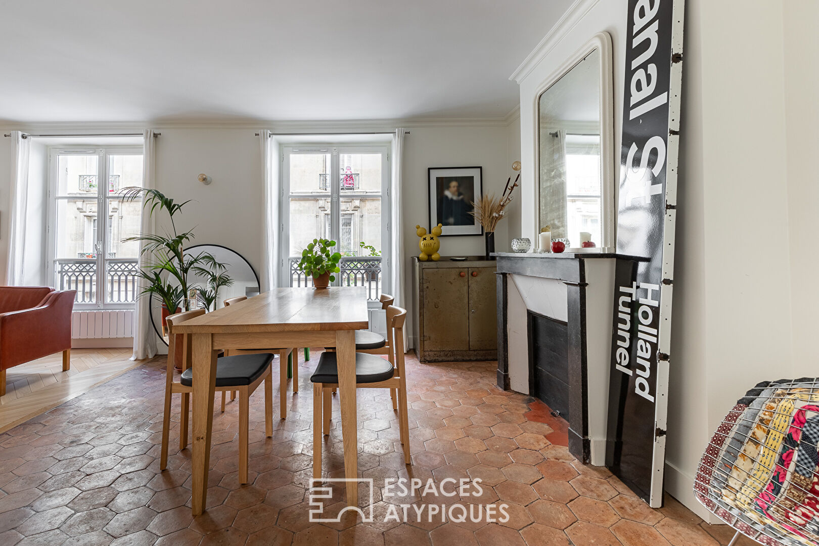 Appartement d’architecte traversant