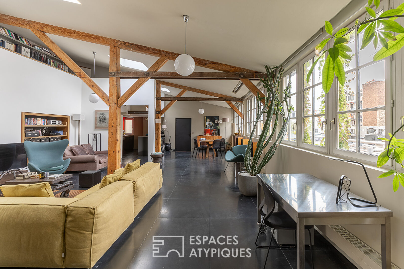 Architect’s top floor in a former convent