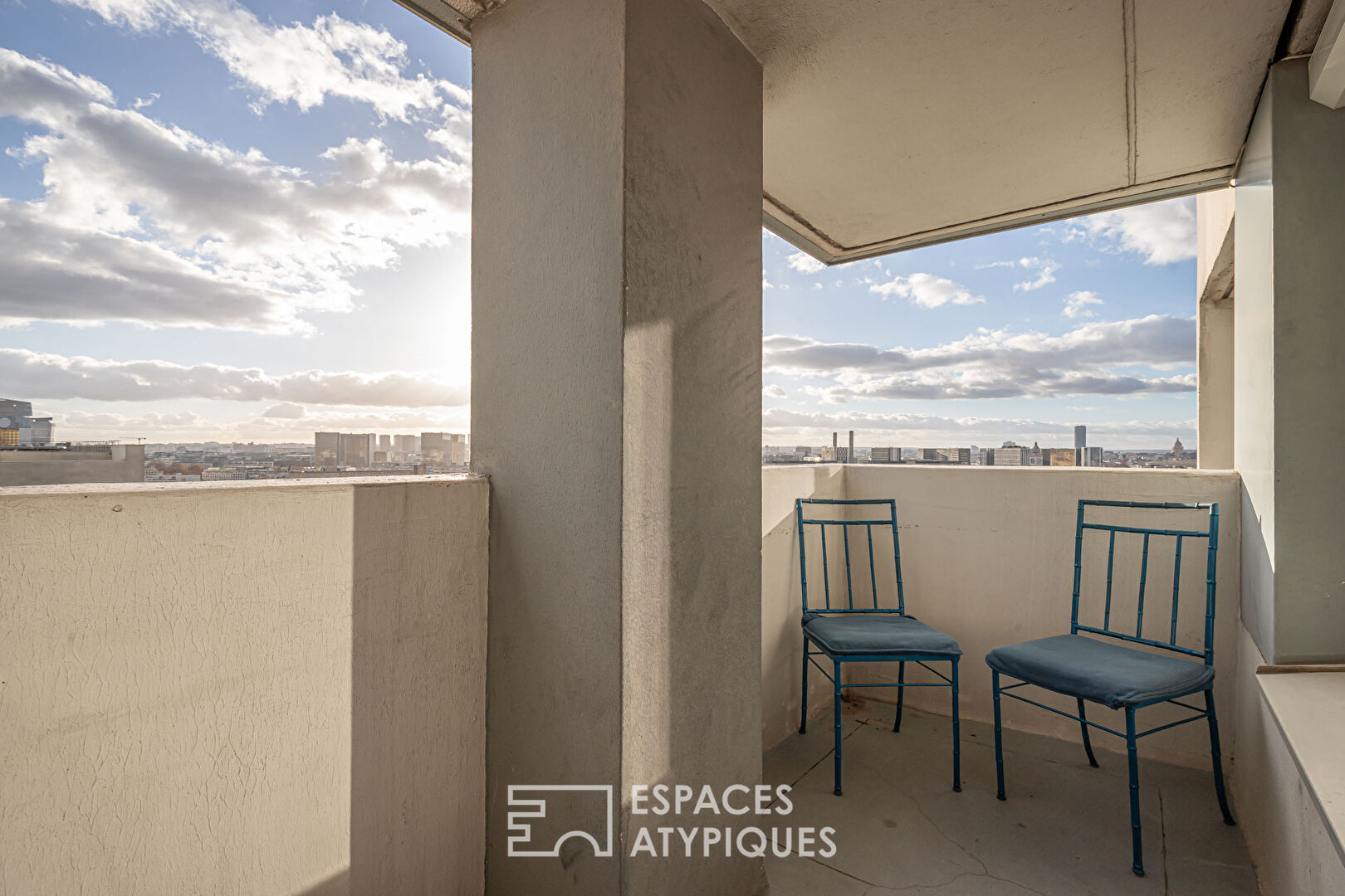 Appartement avec balcon et vue panoramique