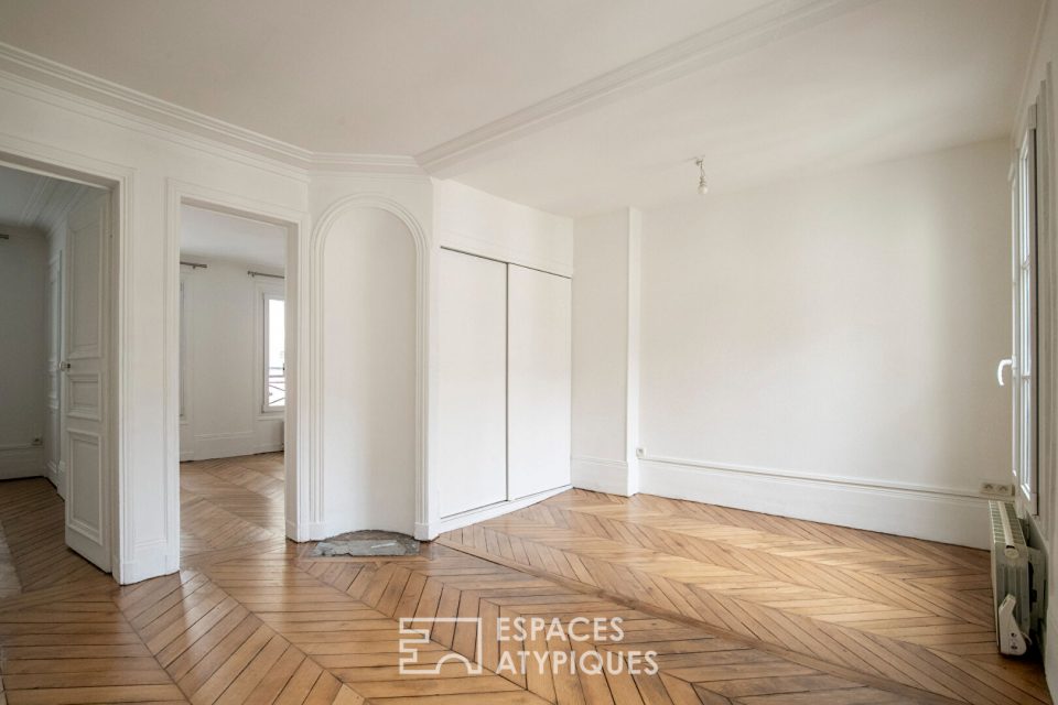 Duplex rénové en dernier étage