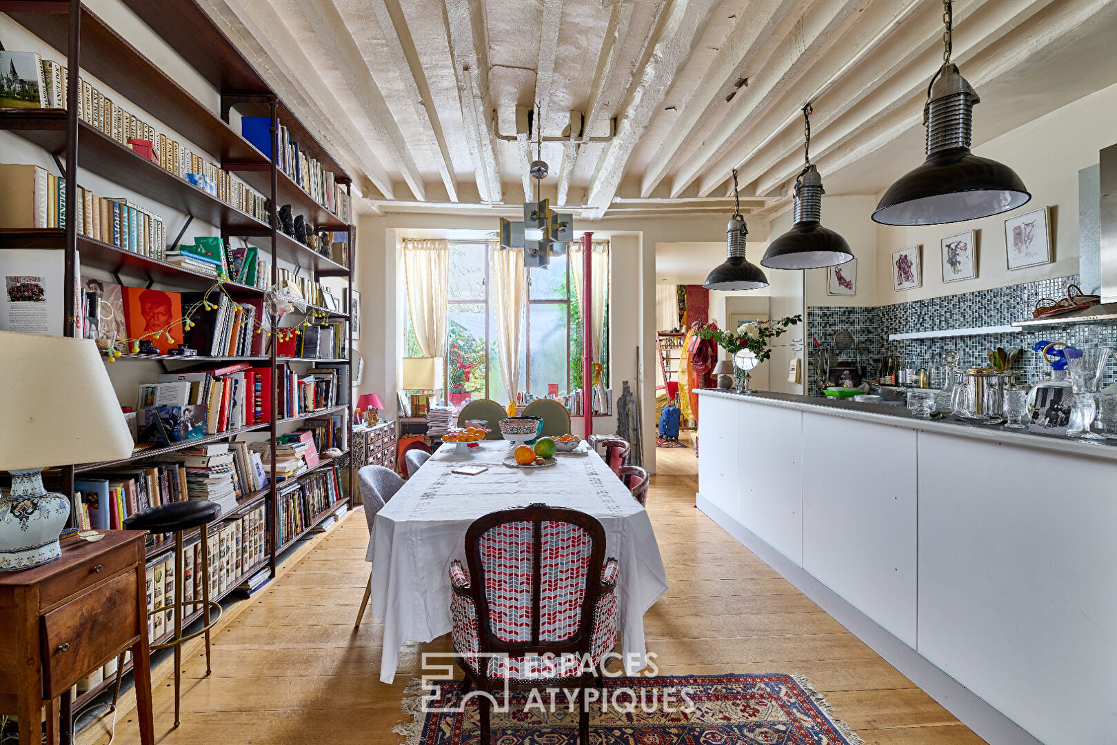 Loft atelier avec terrasse