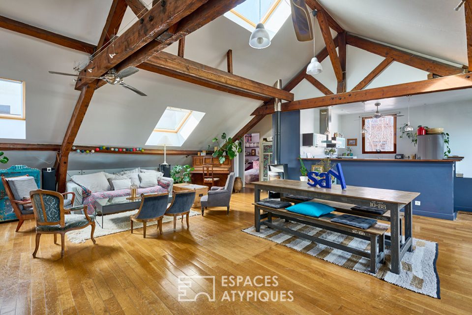 Loft dans un ancien atelier d'ébéniste