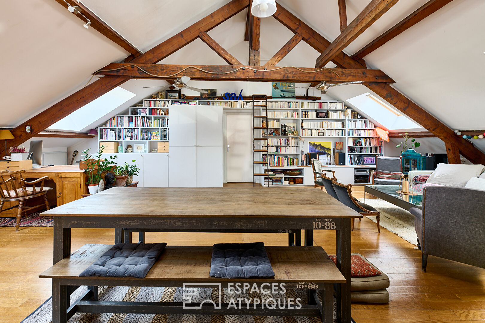 Loft in a former cabinetmaker’s workshop