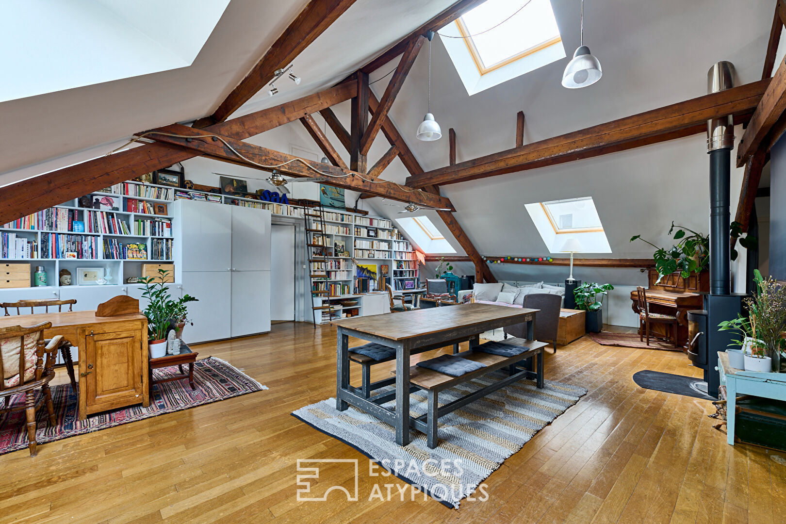 Loft in a former cabinetmaker’s workshop