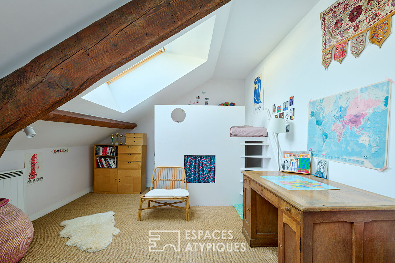 Loft in a former cabinetmaker’s workshop