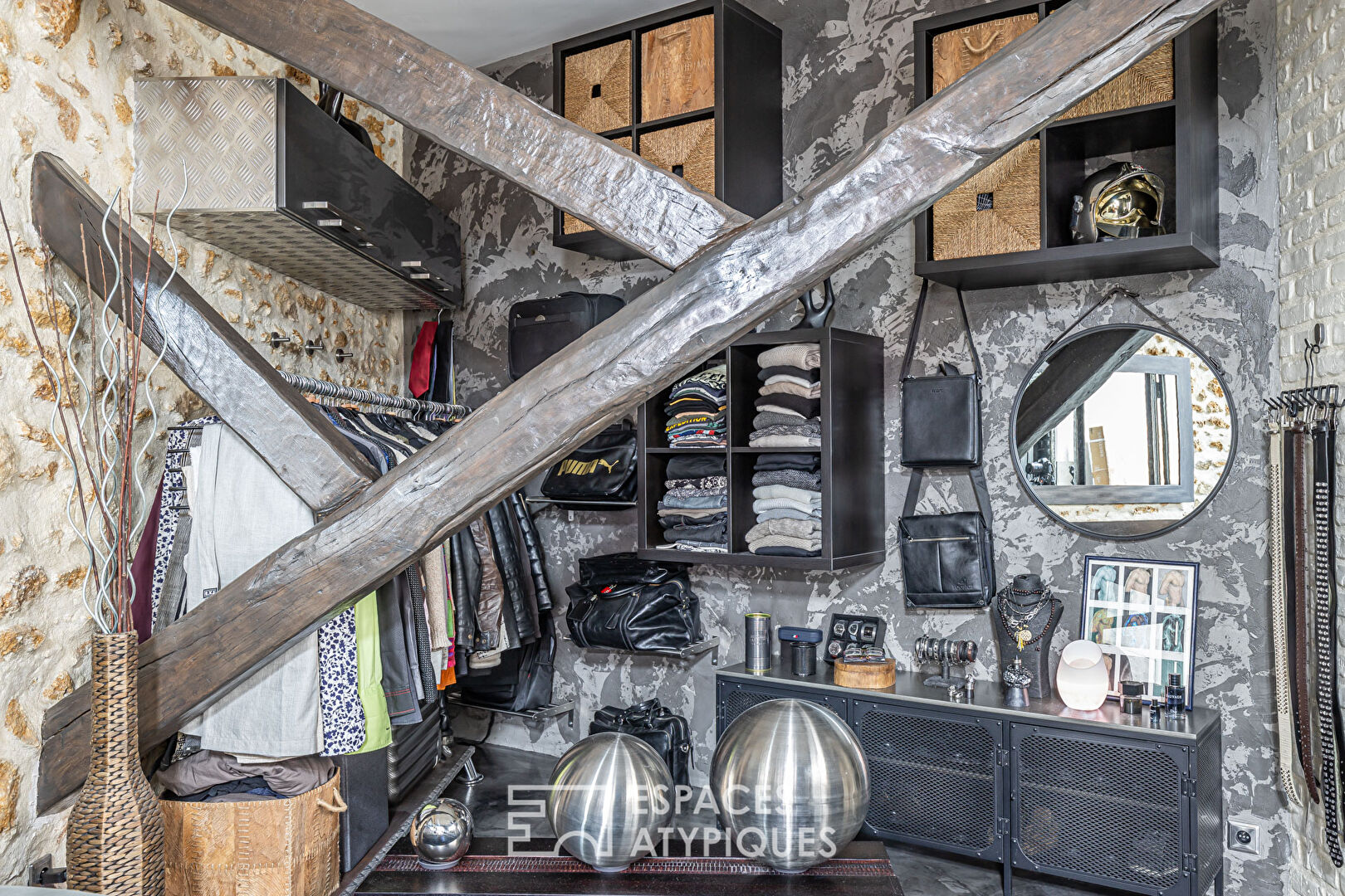 Loft industriel dans un local commercial