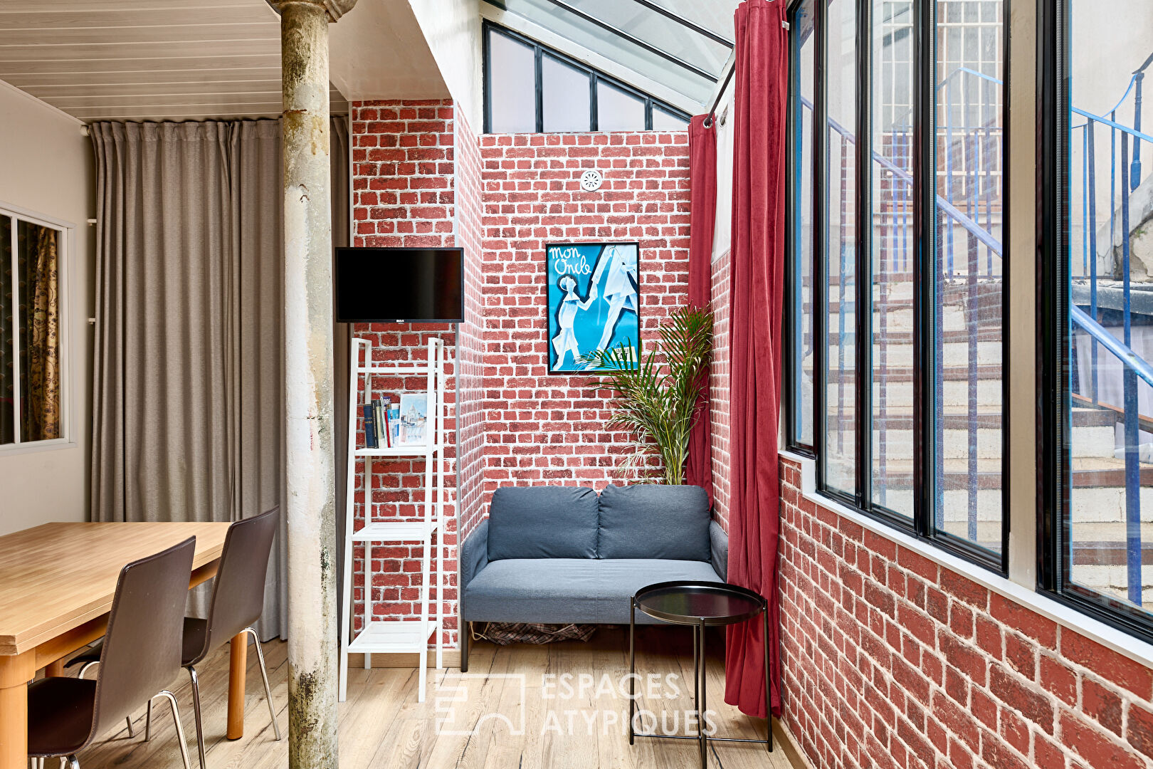 Renovated mini loft in a former painter’s workshop