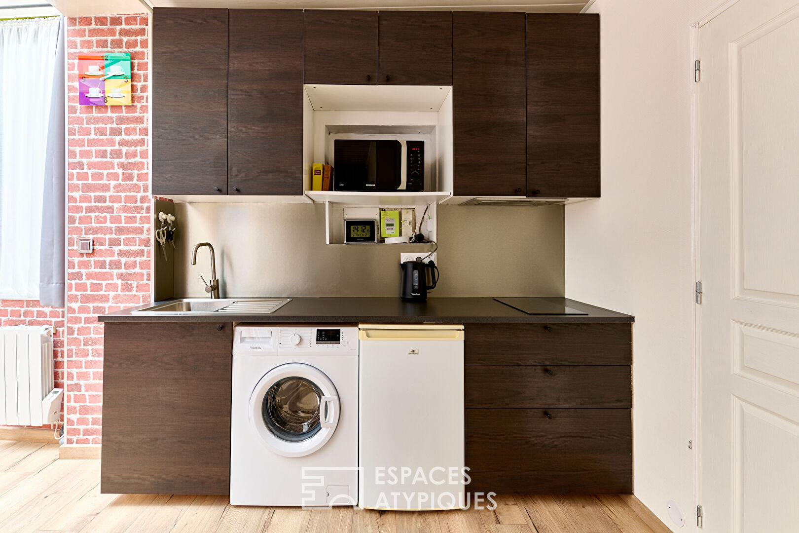 Renovated mini loft in a former painter’s workshop