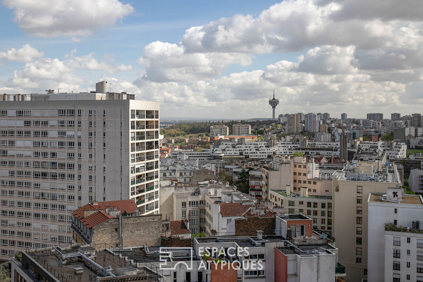 Appartement rénové avec vue dégagée