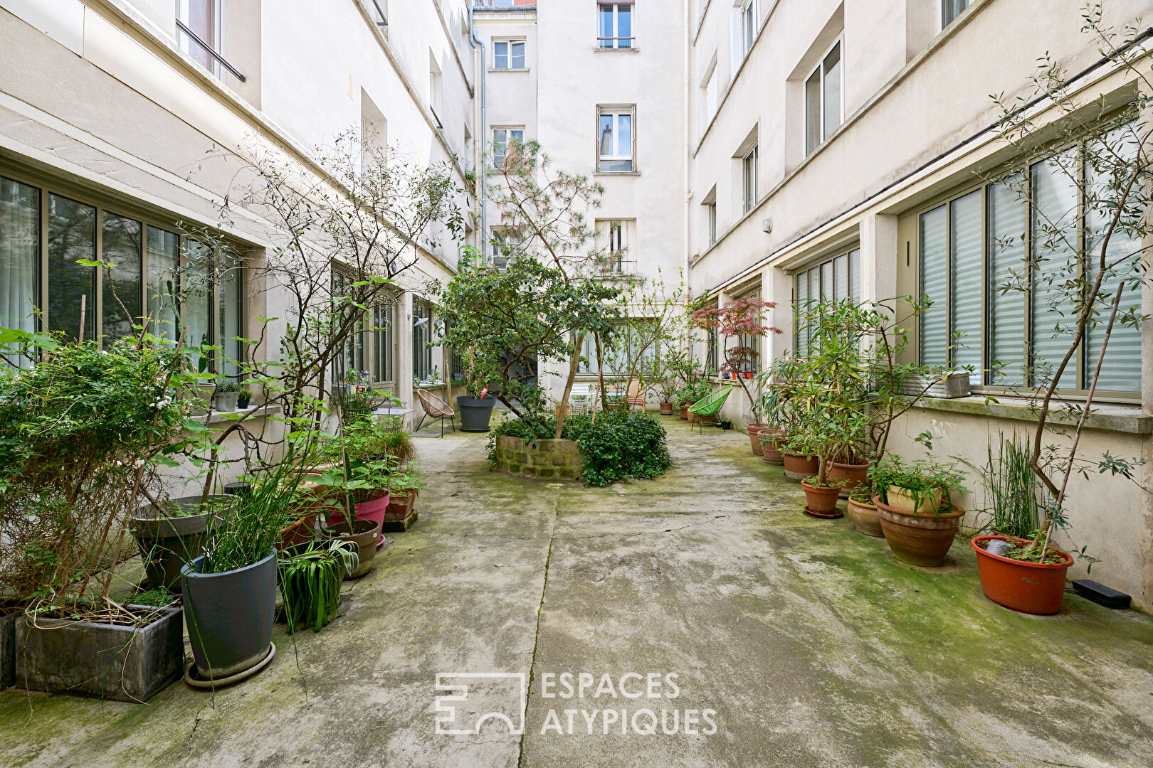 Appartement lumineux au calme repensé par architecte