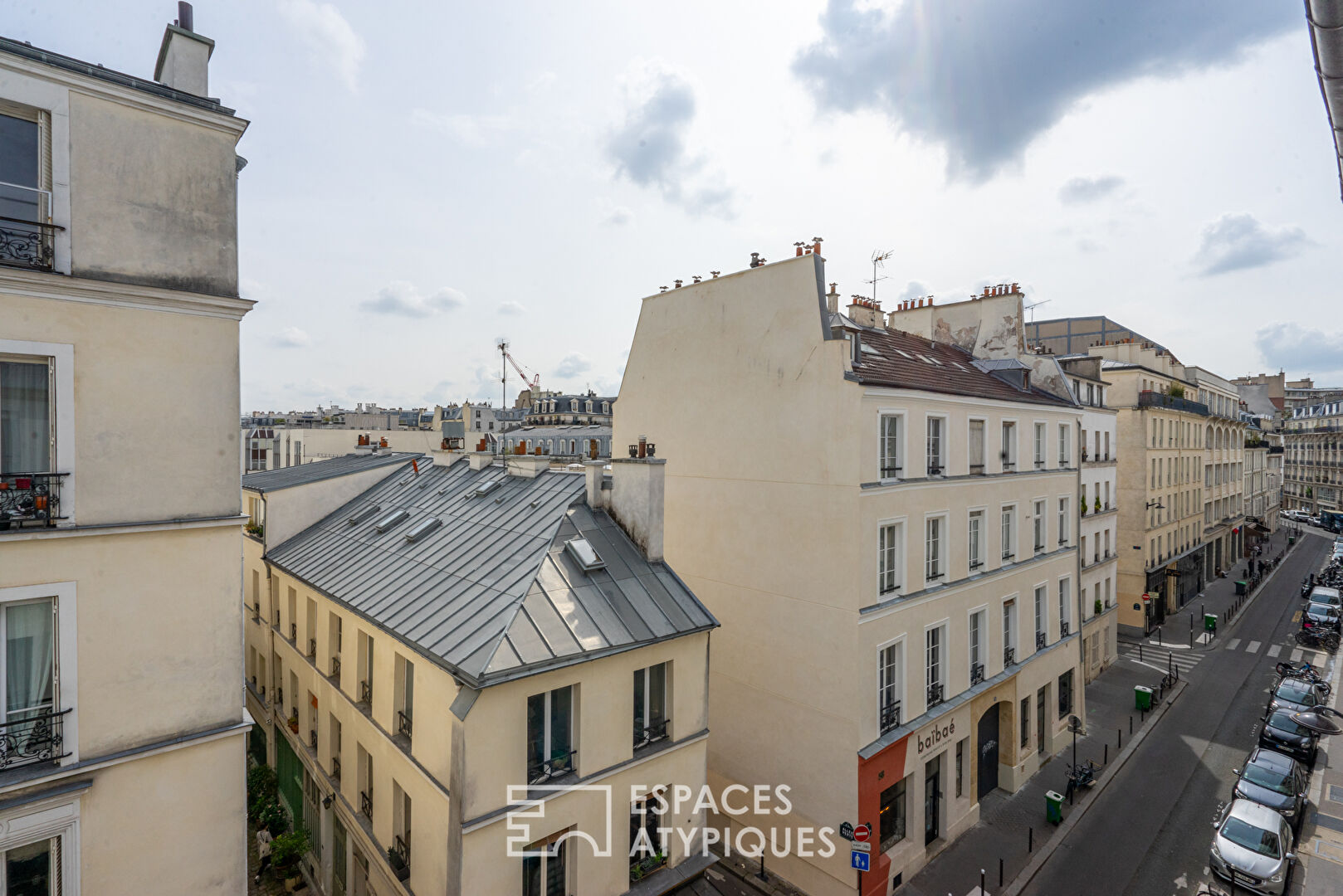 Appartement lumineux au dernier étage