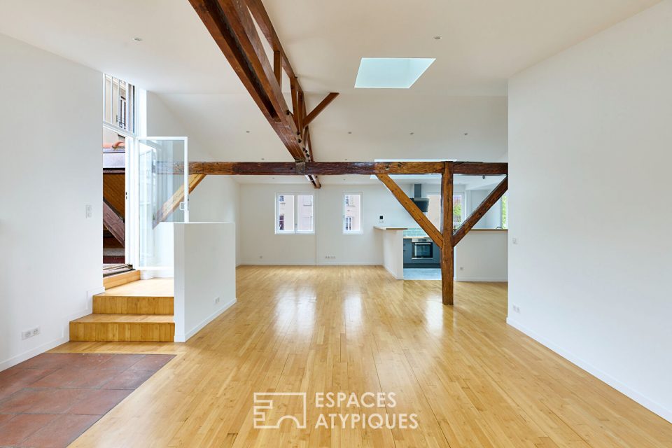 Appartement dernier étage avec terrasse au coeur de la Cité du Figuier