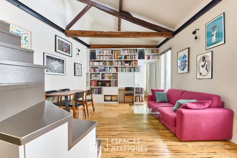 Character duplex on the top floor