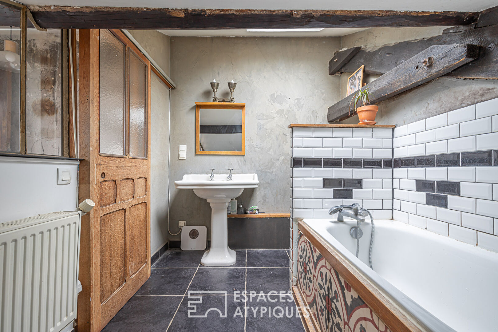 Top floor apartment near Canal de l’Ourcq