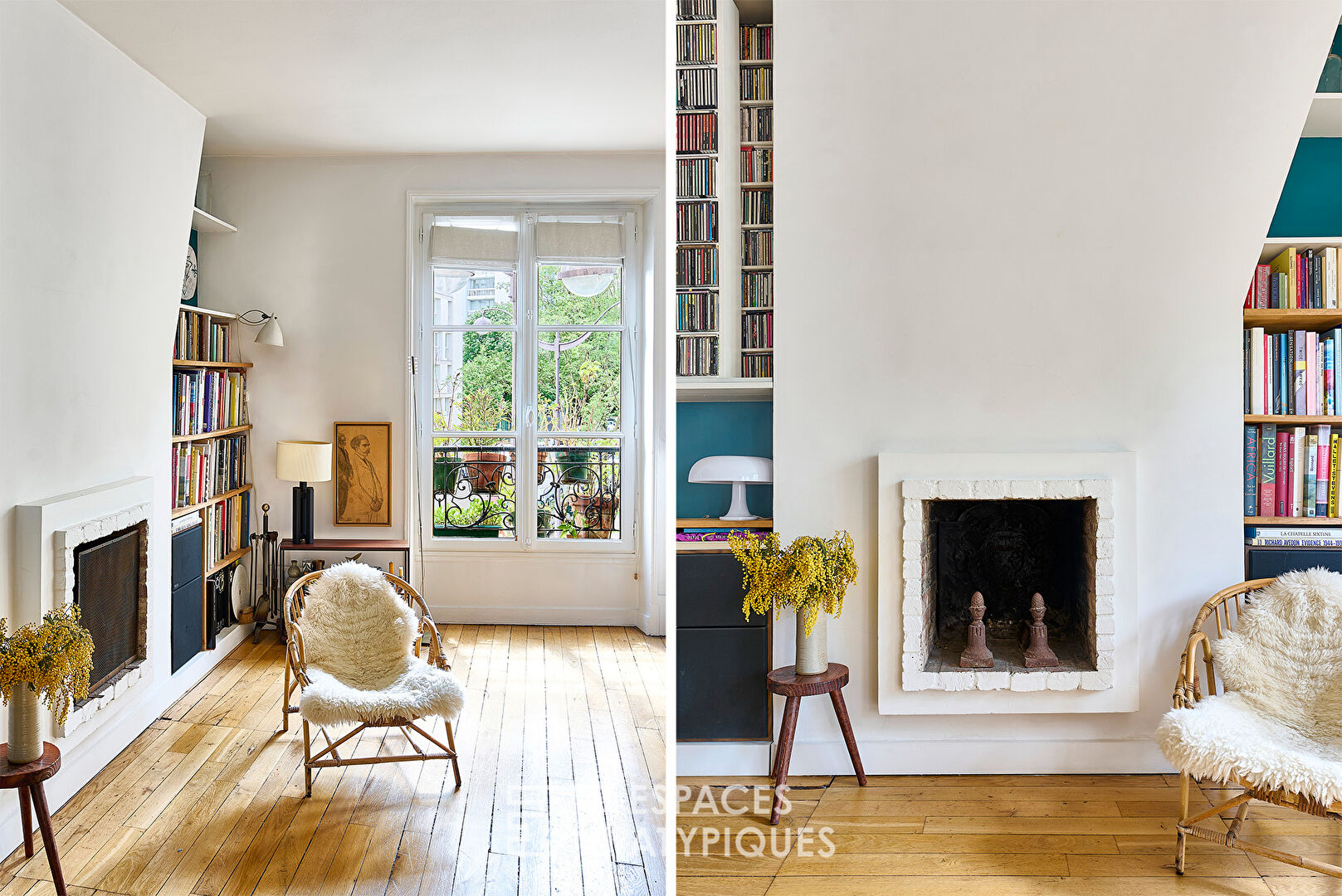 Vintage and bohemian style apartment