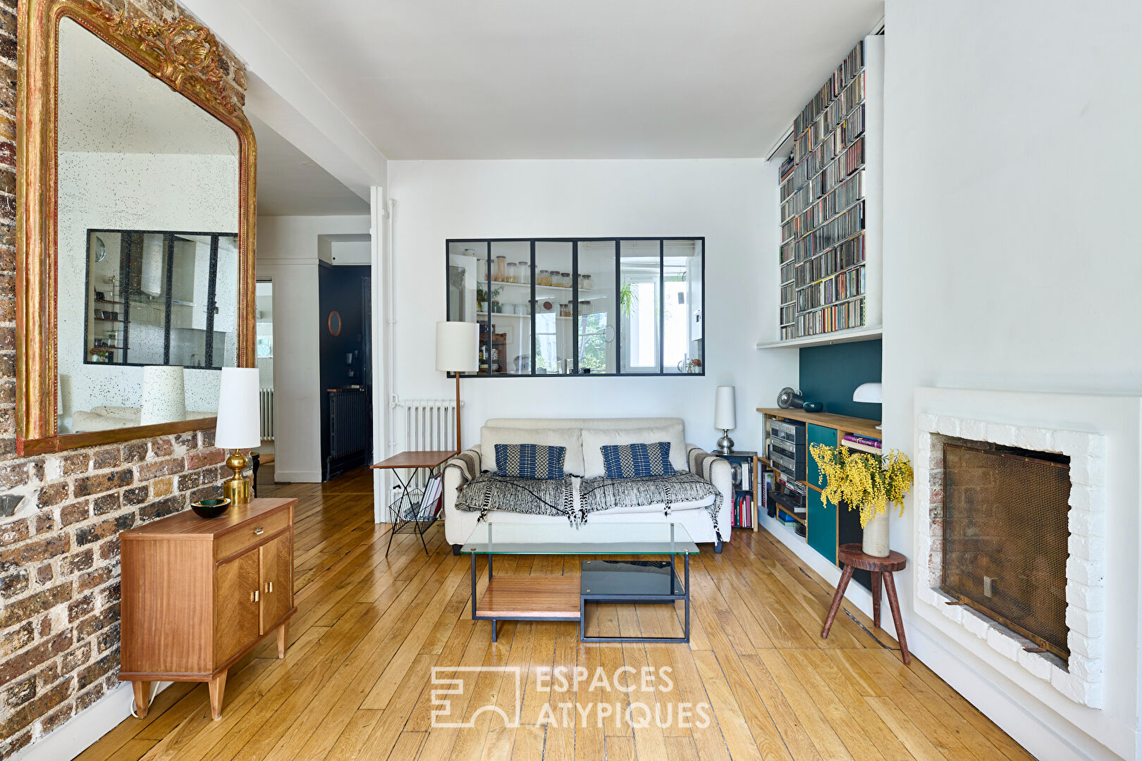 Vintage and bohemian style apartment