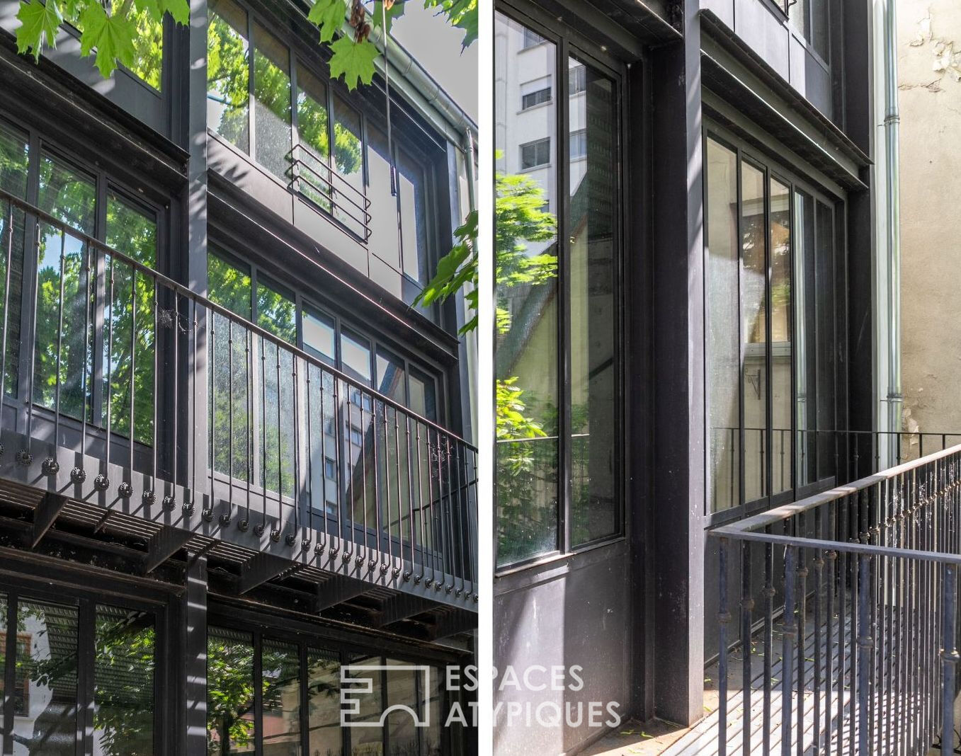 Maisons à aménager aux buttes Chaumont