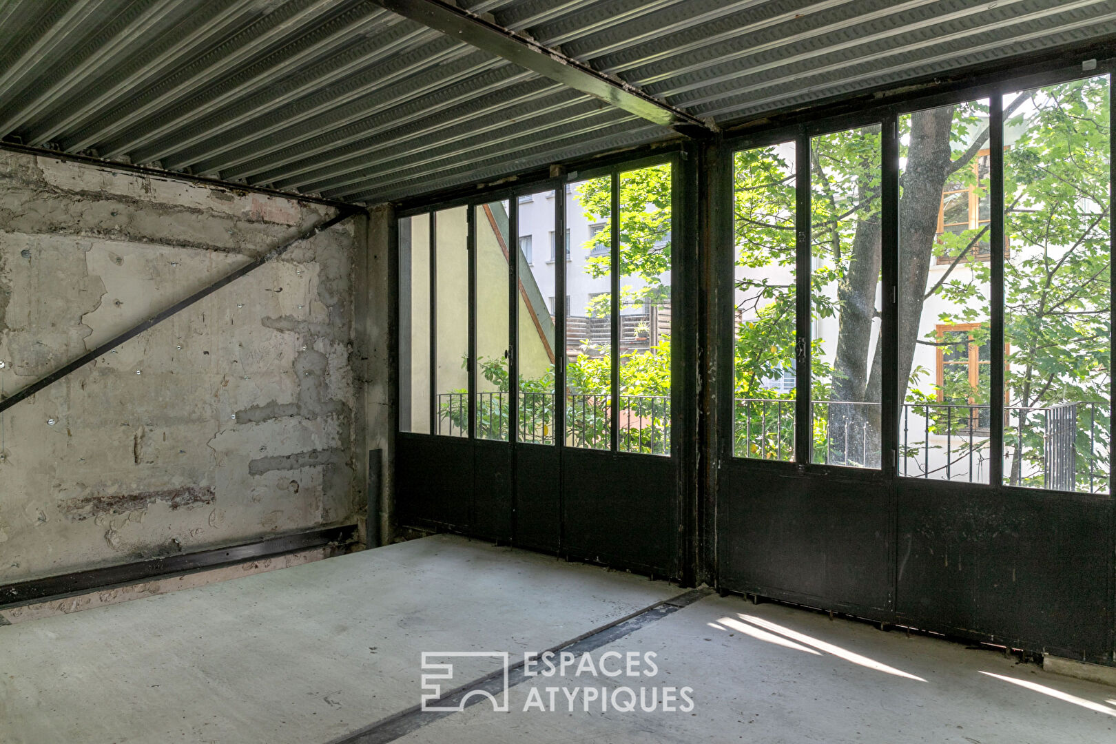 Maisons à aménager aux buttes Chaumont