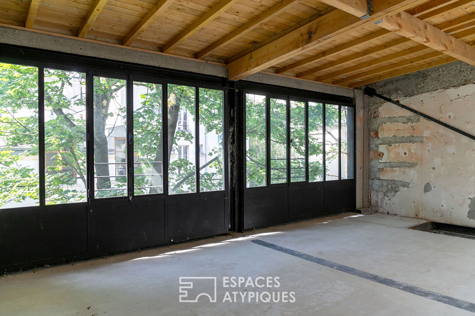 Maisons à aménager aux buttes Chaumont