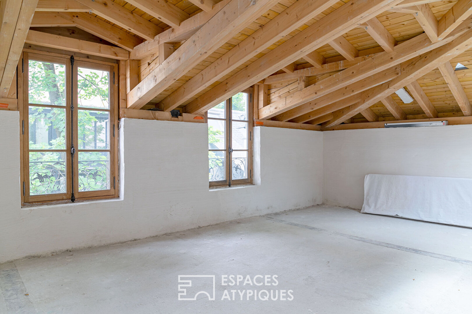 Maisons à aménager aux buttes Chaumont