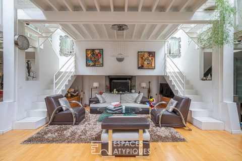Duplex like a house with terrace