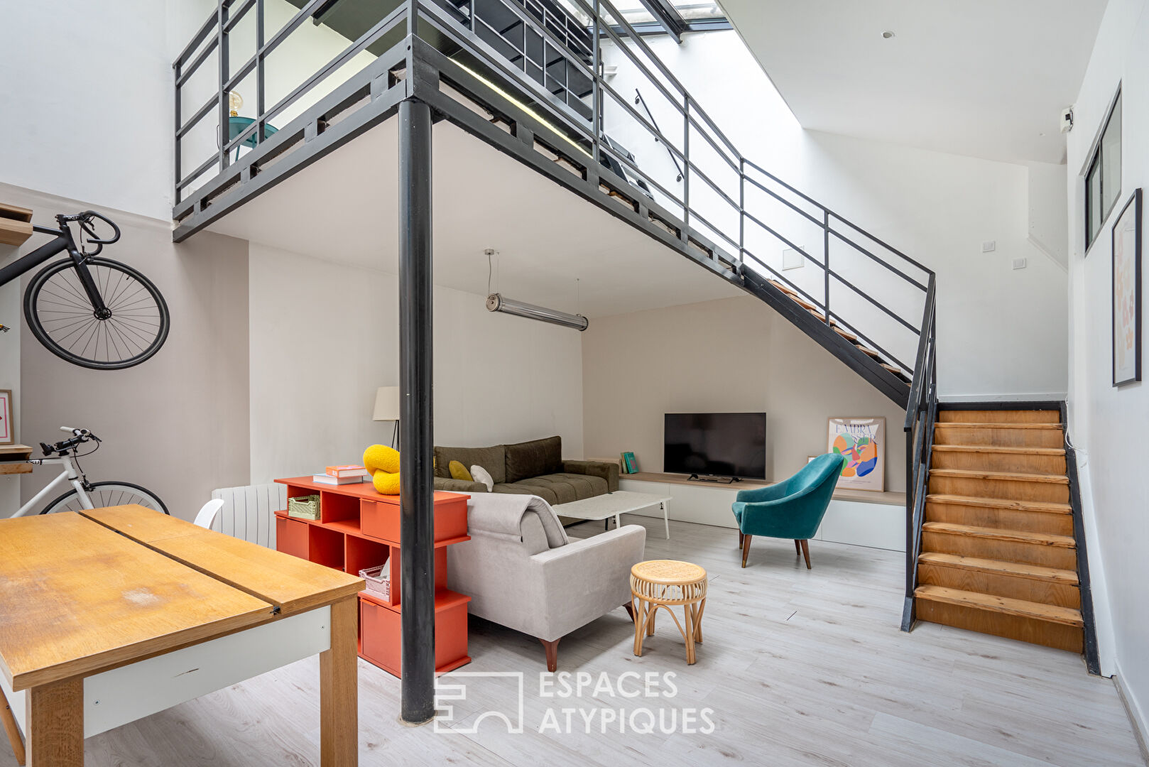 Loft avec verrière – quartier Oberkampf